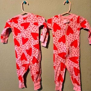 Hanna Anderson heart pajamas